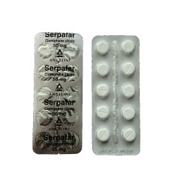Serpafar - Clomid (Clomiphene Citrate) 50mg/10tabs by Angelini