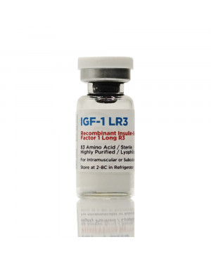 IGF-1 (Insulin-Like Growth Factor) 1000mcg RECOMBINANT (not synthetic)- Receptor Grade l Apoxar