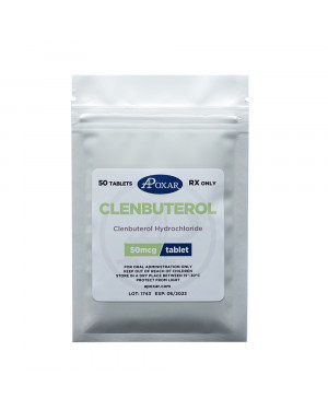 Clen 50mcg/50tabs - Clenbuterol HCl | Apoxar