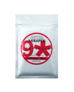 Pramipexole (anti prolactin) 125mcg/50caps - Mirapex | Innovagen
