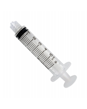 10 (TEN) Luer Lock 5cc/mL Syringe Only without needle