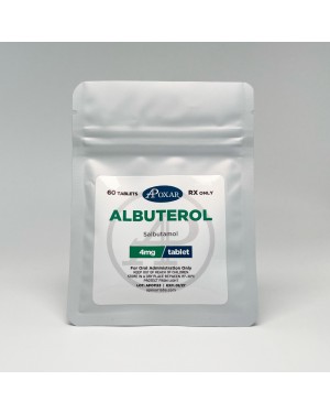 Albuterol (Salbutamol) 4mg/tab, 60tabs | Apoxar