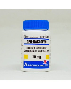 Baclofen 10mg/100 (Muscle Relaxer) | Pharmacy Grade