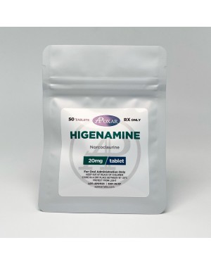 Apoxar Higenamine (Energy, Focus, Fat Loss) - 20mg/tab, 50tabs | Apoxar