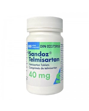 Telmisartan (High Blood Pressure) 40mg/tab, 100tabs | Sandoz