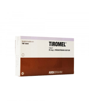 Tiromel T3 (Triiodothyronine) 25mcg/25tabs